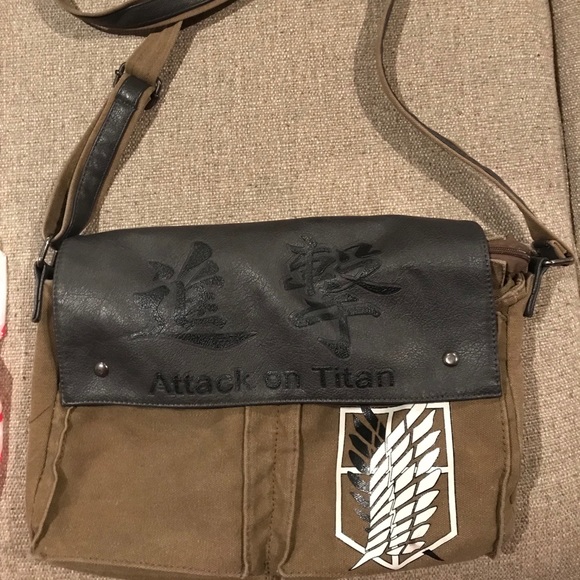 Other - Attack on Titan Shingeki no Kyojin crossbody bag